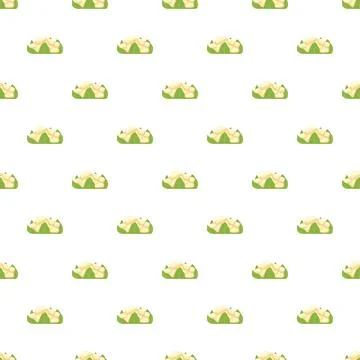 Cauliflower vegetable pattern creating repeating background design Stock Illustration