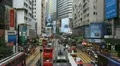 Causeway Bay, Hong Kong Crowds Rush Hour Shopping Area, Crowded Street HD Footage
