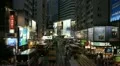 Causeway Bay, Hong Kong Crowds Rush Hour Shopping, Night Traffic, time lapse HD Footage