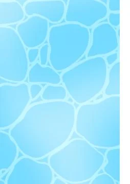 Caustic Blue Water Ripple Texture Vector Background Stock Illustration