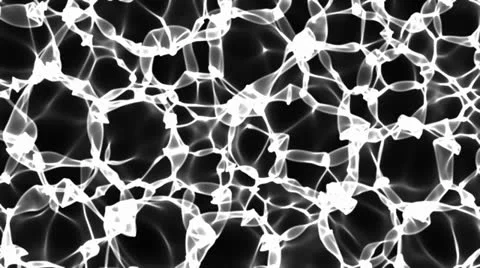 Caustic Bubbles Wide Stock Footage 25836472