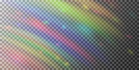 Caustic dreamy aura background, rainbow ethereal light prism effect. Hologr.. Stock Illustration