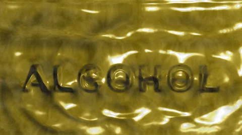 Caustics alcohol Stock Footage 50631781