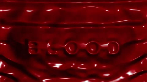 Caustics blood Stock Footage 50631825