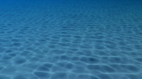 Caustics light pattern under sea Stock Footage 334109