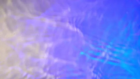 Caustics Ocean Waves with Purple and Blue Gradient Stock Footage 307611535