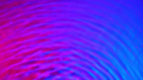 Caustics Ocean Waves with Purple and Blue Gradient Stock Footage 307618424