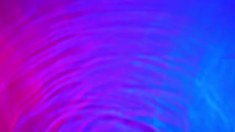 Caustics Ocean Waves with Purple and Blue Gradient Stock Footage 307618932