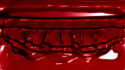 Caustics paint Stock Footage 50632330