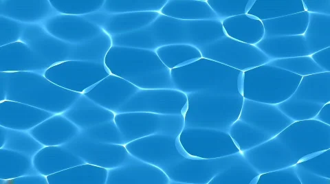 Caustics pool water 1080p HD Stock Footage