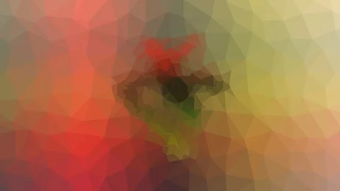 Caution danger dissolving techno tessellating looping moving triangles Video stock 109213870