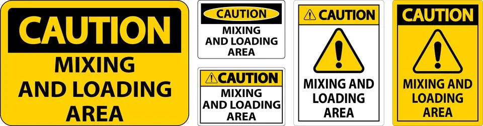 Caution Fire Will Cause Toxic Fumes Sign On White Background Stock Illustration