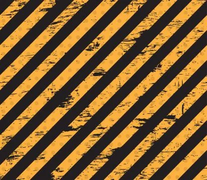 Caution grunge line Stock Illustration
