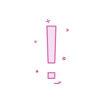 Caution icon design vector Illustrazione stock