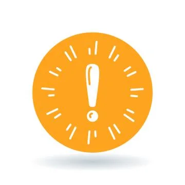 Caution icon Stock Illustration