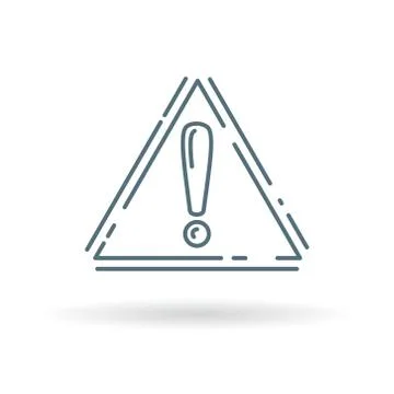 Caution icon Stock Illustration
