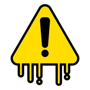 Caution or danger. Exclamation mark icon. Vectors. Stock Illustration