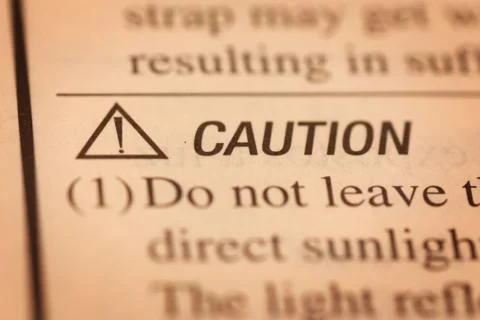 Caution Stock Photos