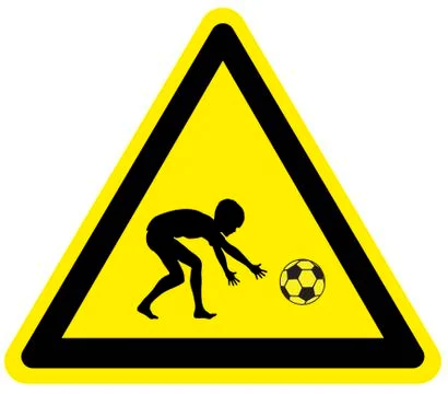 Caution Playground Stock Illustration