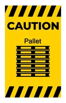 Caution PPE Icon.Stack Correctly Symbol Sign Isolate On White Background Illustrazione stock