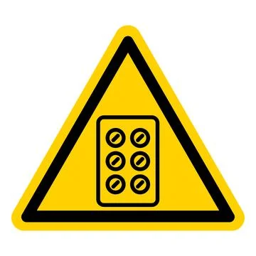 Caution Sign Indicating Electrical Safety with Warning Symbols in Yellow イラスト素材
