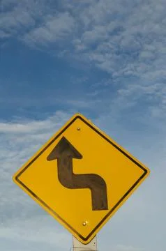 Caution sign Stock Photos
