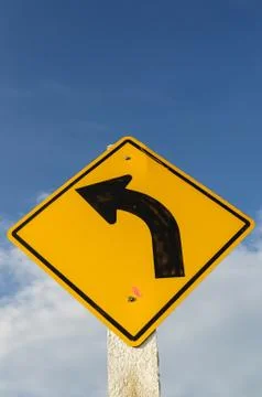 Caution sign Stock Photos