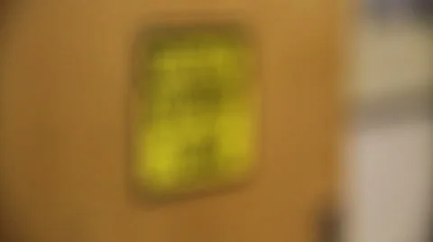 'Caution Slippery When Wet' sign Vídeo Stock 55878951