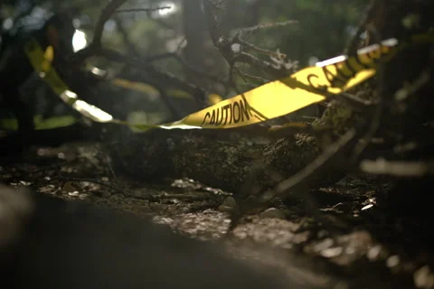 Caution Tape 2 Stock Footage 278057818