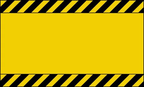 Caution tape background wallpaper design with empty place Stock Illustration
