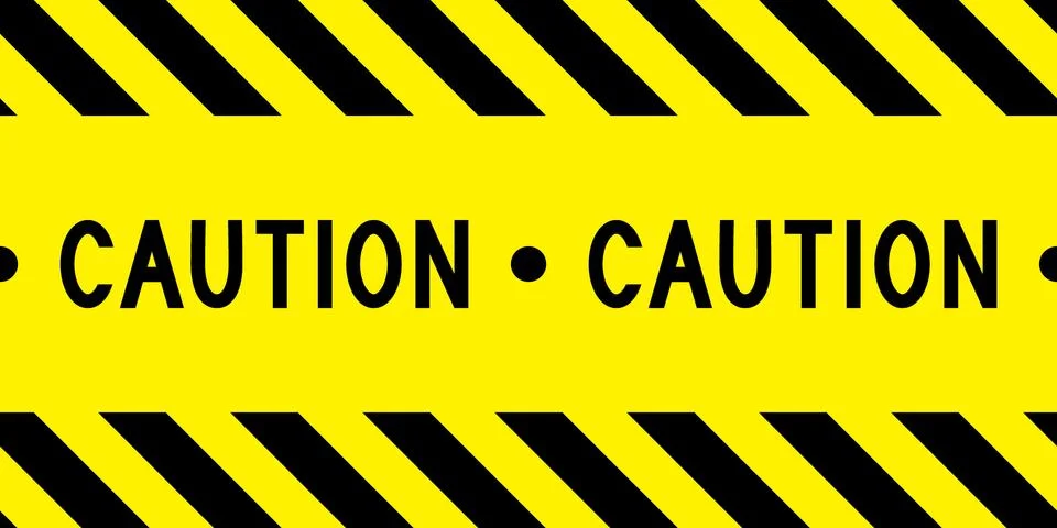 Caution tape. Stock Illustration