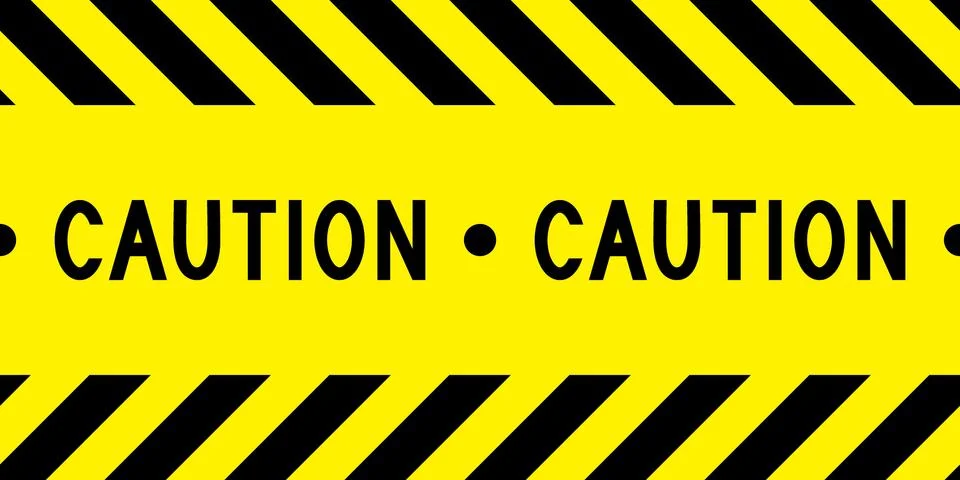 Caution tape. Stock Illustration