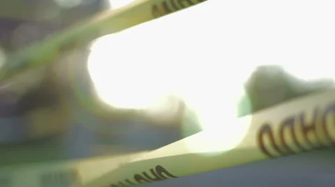 Caution Tape Wind Vidéo 23170313