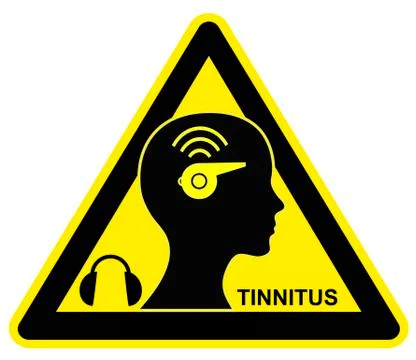 Caution Tinnitus Stock Illustration