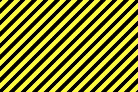 Caution warning background. Seamless Vector texture for safety. Attention sign Stock Illustration