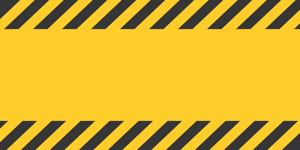 Caution, warning icon in flat style. Stop vector illustration on isolated b.. Stock Illustration