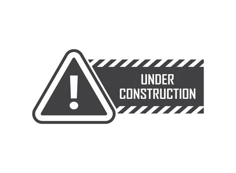 Caution, warning icon in flat style. Stop vector illustration on isolated b.. 스톡 일러스트