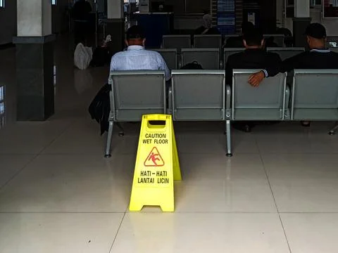 Caution Wet Floor Stock Photos