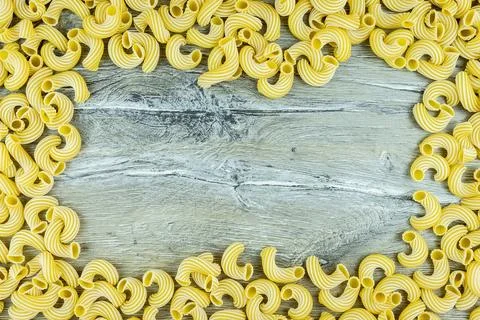 Cavatappi pasta background Stock Photos