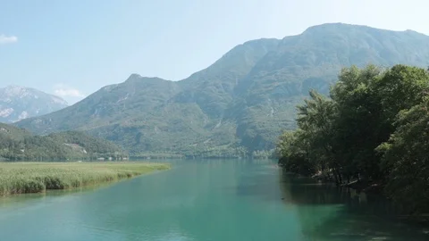 Cavazzo Lake 動画素材 93791595