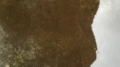 Cave and mountains and clouds and a tree at Mangup Kale - Crimea , Russia 2 Stock Footage 73717402