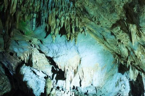 Cave and stone texture background Stock-Fotos