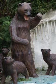 Cave Bear - Ursus spelaeus Stock Photos