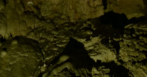 Cave carbonate rock Stock Footage 55525851