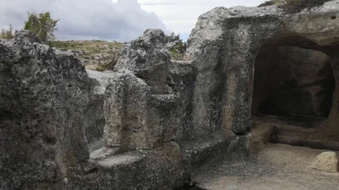 Cave city Stock Footage 120256423