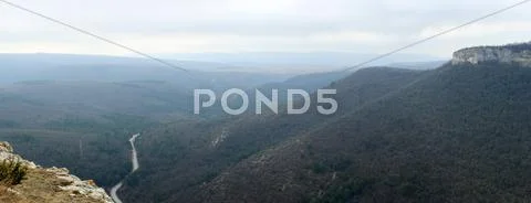 Cave city mangup-kale Stock Photos