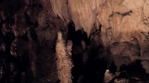 Cave climbing Video stock 7770490