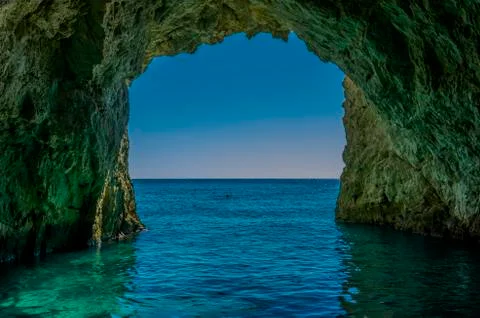 CAVE DEPARTURE Stock Photos