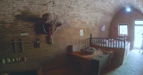 Cave dwelling in China Video stock 77927990