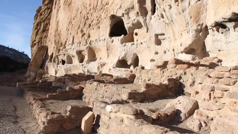 Cave Dwellings 2071 Video stock 1036803